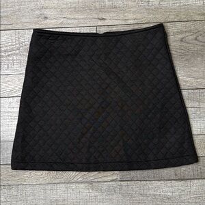 Gianni Bini Girls New Black Quilted Skirt